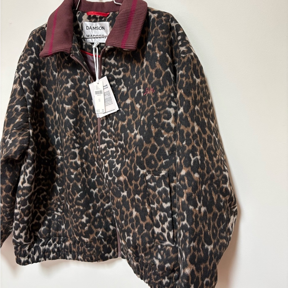 NWT Damson Madder Pixie Bomber Jacket Size 12 Women’s - Picture 4 of 16